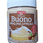 BUONO Praline Spread perfect for Bread, Pancakes & dessert toppings Parpis – 1 Pack of 400g