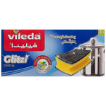 Vileda Glitzi Plus Washing Up Sponge with Anti-Bacterial Coating/Thorough, Hygienic and Absorbent