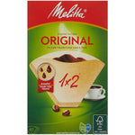 Melitta Two Cup Coffee Filter Papers 1/2 , 40 x Papers