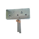 3x Skewer Gear Spit Mechanism Replace Part Cyprus Grill BBQ Foukou SILVER