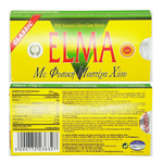 5 Packs x ELMA Classic Greek Chewing Gum with Natural Chios Resin Gum Mastic and Mastiha Oil - 10 Packs x 10 Gums