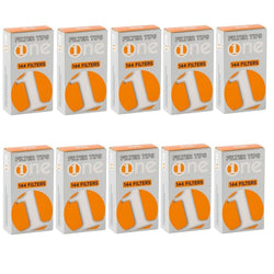 1440 (10 packs of 144 pcs) Filters ONE Extra Slim 5.7 mm for Super Slim Roll ups. Pocket for Paper on the back