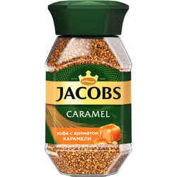 Jacobs Coffee with Caramel Flavour Instant Coffee in Jar - 95g / 3.52 Ounce