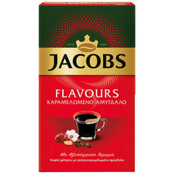 Jacobs Ground Filter Coffee Caramelized Almonds Flavour For Hot/Cold Freddo - 1 Pack of 250g