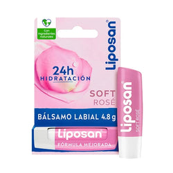 Liposan Soft Rose Lip Balm / Care Pink Color 4.8gr / 5.5ml