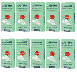 1260 (10 packs of 126) Mascotte Extra Slim Filter 5.3 mm for Extra Slim Roll Ups Smoke