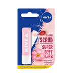 NIVEA 2in1 Caring Lip Scrub (4.8g), Lip Balm Care