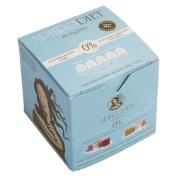 Traditional Cyprus Greek Loukoumi Delight NO Sugar (0%) Aphrodite 200g - Rose, Bergamot