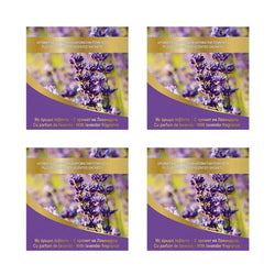 2 Packs x 4 Aromatic Lavender Scent Fragrance Sachets for Wardrobe Car Drawer