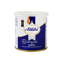 Attiki Greek Natural Honey, From Wildflowers, Thyme, Herbs, 1 Pack of 250g