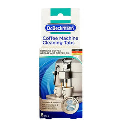 2 x Dr. Beckmann Coffee Machine Cleaning Tabs Unscent - 1 Pack of 6 Tablets - 0212