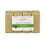 1 X Savon De Marseille La Cigale Green Pure Olive Oil Soap - Pack of 4 x 200g