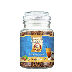 Douwe Egberts Instant Coffee Roasted Hazlenut Flavour - 1 x Pack of 95g