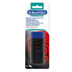 Dr. Beckmann New Glass & Ceramic Hob Induction Scraper Knife Cleaner & 3 blades