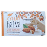 1 x Halva Cyprus with Almonds Paradosiaka - Rich Sesame Confection is a Staple Sweet - 1 x 200g
