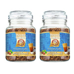 Douwe Egberts Instant Coffee Roasted Hazlenut Flavour - 2 Packs of 95g