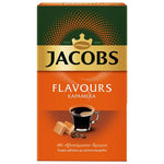 Jacobs Ground Filter Coffee CARAMEL Flavour For Hot/Cold Freddo - 1 Pack of 250g