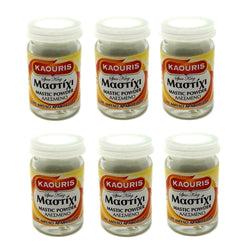 6 x Chios Mastic Natural Resin Gum Mastiha Oil Kaouris Powder Ground Tears/Grain 10g