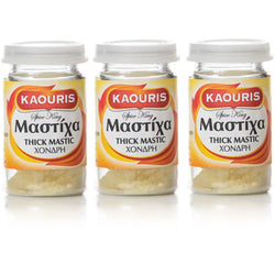 3 x Chios Mastic Natural Resin Gum Mastiha Oil Kaouris - Thick Tears/Grain 10g