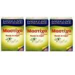 3 x MONAMI Chios Mastic in Sugar Mastiha Oil 8% - 25g (5 Sachets x 5g each)