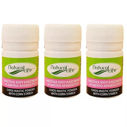 3 x Chios Mastic Naturalife Resin Mastiha Gum Oil Powder Ground Tears/Grain 10g