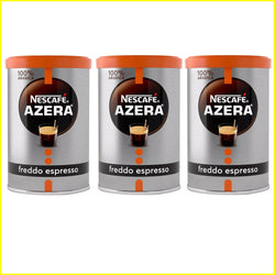 Nescafe Freddo Espresso Azera 100% Arabica - 3 Packs of 95g/3.4oz