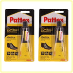 Henkel Pattex Multi Purpose Transparent Strong Contact Glue Repair 50g (2-pack)