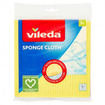 Vileda Sponge Cloth Cloth 3-Pcs Super Water-Absorbent 18 x 20cm