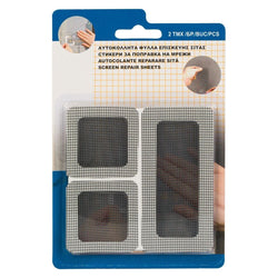 Adhesive Screen Repair Kit Window Sheets Fly Patches Tape - 1 Pack of 6 pcs