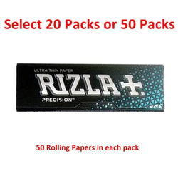Rizla Precision Ultra Thin Regular Size Rolling Papers - Select 20 or 50 Packs