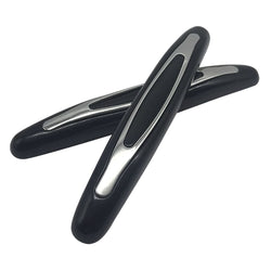 Car Door Protector Guard Anti-Scratch&Collision Black-Silver - 1 Pack of 2-PCS