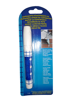 Split Repair Marker White for renovating Joints & Tiles - Resistant, waterproof