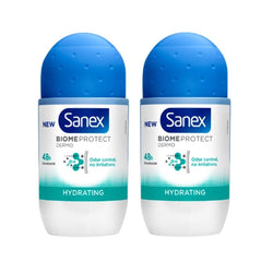 Sanex BiomeProtect Dermo Moisturising Deodorant Roll On 1980 - Pack of 2 x 50ml