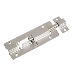 Doors Sliding Barrel Door Bolt Latch Security Lock Handle Steel 11.2x3.5cm