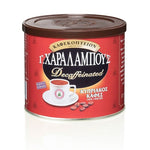 Coffee Charalambous Decaffeinated Cyprus Ground 100% Arabica - 1 Metal Teen 200g
