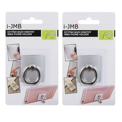 2 x Holder Stand Smartphone Mobile Phone Tablet with Ring 360º and 180º rotation