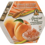 Traditional Cyprus/Greek Loukoumi Delight Sweets 300g- 1 x Box of Apricot