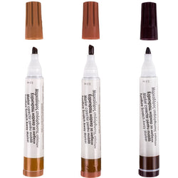 Furniture Scratch Marker in 3 different brown colour - Resistant, waterproof
