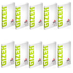 Gizeh Super Fine Rolling Papers Magnet Close Box Regular - 10 Packs x 100 Sheets