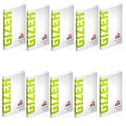 Gizeh Super Fine Rolling Papers Magnet Close Box Regular - 10 Packs x 100 Sheets