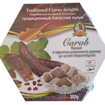 Traditional Cyprus/Greek Loukoumi Delight 300g/10.5oz- 1 x Box Carob Flavour