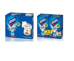 Aroxol Mosquito Insect Repellent Plug In For Both Liquid and Mat Tablets + 3 refills Liquid