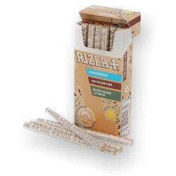 Rizla Natura Ultra Slim 5,7mm Filter Tips - 120 Tips Per Pack - 5 Packs (600 Tips)
