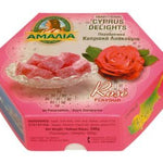 Die traditionellen Türkischen Honig 300 g/10,5 Unzen - 2 Boxen - Rose Aroma - Zypern Loukoumi