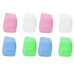 2 X Portable Plastic Toothbrush Head Covers for Protection & Clean 4-Pack