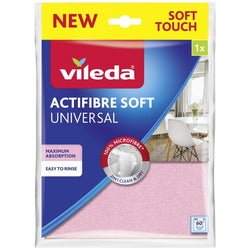 Vileda ACTIFIBRE Soft cloth 1 pc - cleans, absorbs, without streaks and stains