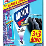 Anti-Moth Gel Tablets/Sachet Packs Natural Lavender Fragrance for Clothes Fabric 3+ 3 Free - Last up to 6 month