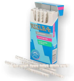 Rizla Extra Slim 5.7mm Filter Tips - 120 Tips Per Pack - 5 Packs (600 Tips)