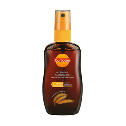 Carroten Intensive Tanning Oil 50 ml 3116 - Tan Accelerator with Carrot and Coconut Oils - Sunbed Tanning Accelerator with Vitamin A & E - SPF0
