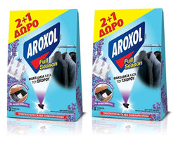 2 x Anti-Moth Tablets/sachet Packs Pleasant Lavender Fragrance for Clothes Fabric 2 + 1 Free - Last up to 6 month